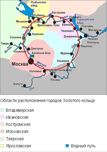 Круиз "Золотое кольцо России"