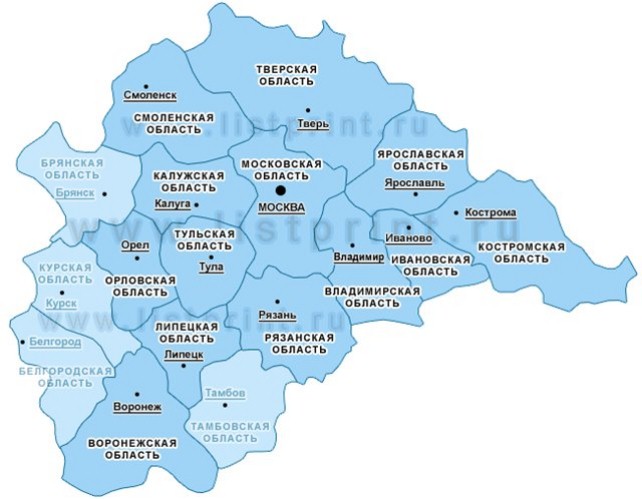 Калуга карта